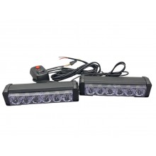 Светодиодные стробоскопы многорежимные 6SMD жёлтые