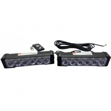 Светодиодные стробоскопы многорежимные 6SMD W/Y с пультом