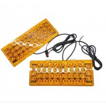 Светодиодные стробоскопы Strobe оранжевого цвета (2шт)